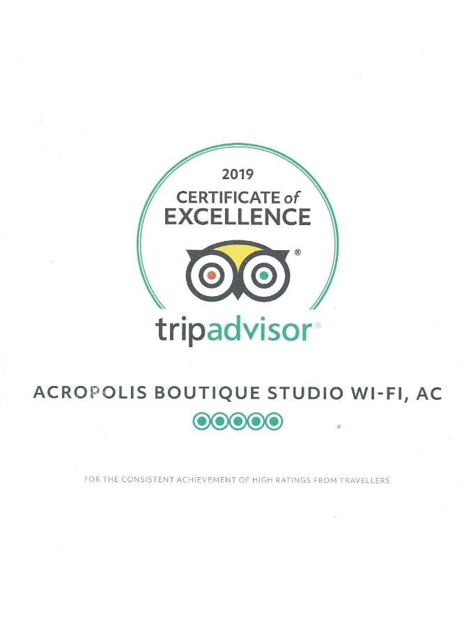 Apartament Acropolis Boutique Studio, Koukaki Ateny Zewnętrze zdjęcie